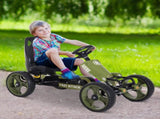 Kids Children Pedal Go Kart Ride On Racer Braking System Adjustable Seat Green T3398P348053