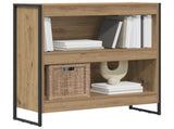 Book Cabinet Artisian Oak 80 x 30 x 86.5 cm Engineered Wood 886413