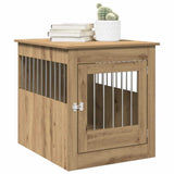 Dog Crate Furniture Artisan Oak 64.5x80x71 cm Engineered Wood 857646