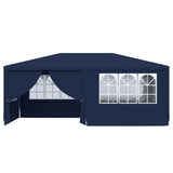 Professional Party Tent with Side Walls 4x6 m Blue 90 g/m 48528
