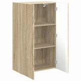 TV Wall Cabinet Sonoma Oak 59.5 x 31 x 100 cm Engineered Wood 892371