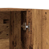 Highboard Old Wood 70x31x115 cm Engineered Wood 856914