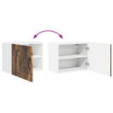 Wall Cabinet PORTO 2 pcs Smoked Oak 50 x 31 x 40 cm 885256