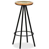 Bar Set 5 Pieces Solid Acacia and Reclaimed Wood 275131