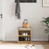Hallway Bench "SANDNES" 45x40x50 cm Solid Wood Pine 4010443