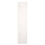 ZNTS Radiator Cover White 153x19x84 cm Solid Wood Pine 822577