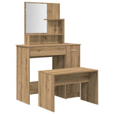 Dressing Table Set Artisan Oak Engineered Wood 3329192