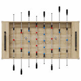Foosball Table Sonoma Oak 125 x 60.5 x 80 cm Engineered Wood 858886