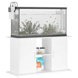 Aquarium Stand White 101x41x58 cm Engineered Wood 833607