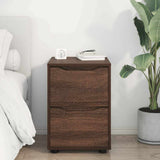 Storage Cabinet Brown Oak 40 x 48 x 57 cm Engineered Wood 888844