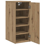 Shoe Cabinet Artisan Oak 32x35x70 cm Engineered Wood 856706