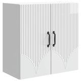 Wall-Mounted Cabinet High Gloss White 59 x 31 x 60 cm 898919