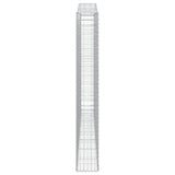 Arched Gabion Basket 400x30x220/240 cm Galvanised Iron 153411
