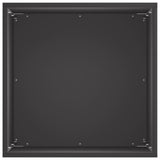 Garden Planter 2 pcs Black 30 x 30 x 40 cm Cold-rolled Steel 8005331