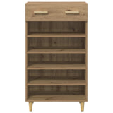 Shoe Cabinet Artisian Oak 60 x 35 x 105 cm Engineered Wood 8004211