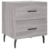Bedside Cabinets 2 pcs Grey Sonoma 40x35x47.5 cm Engineered Wood 827353