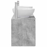 Bathroom Cabinet Set 3 pcs Concrete Grey 49.5 x 44.5 x 65 cm 3405700