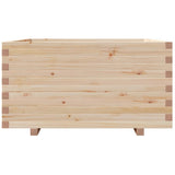 Garden Planter 90x90x49.5 cm Solid Wood Pine 3282534