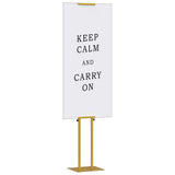 Trade Show Displays 2 pcs Gold 30 x 23.5 x 210 cm Steel 3407636