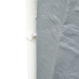 Tent Fabric without Frame Grey 10 x 5 m PE 43862