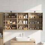 Bathroom Cabinet Set 3 pcs 126 x 16 x 62.5 cm Engineered wood 3403834