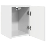TV Wall Cabinet Wall-mounted 2 pcs Gloss White 30 x 31 x 40 cm 892258
