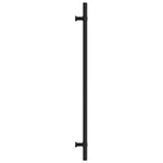 ZNTS Cabinet Handles 20 pcs Black 320 mm Stainless Steel 3203697