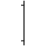 ZNTS Cabinet Handles 20 pcs Black 320 mm Stainless Steel 3203697