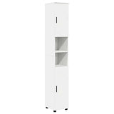 Bathroom Cabinet White 30 x 35 x 192 cm Engineered wood & Metal 883334
