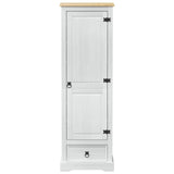 Wardrobes with Drawer White 55 x 38 x 170 cm Solid Pine Wood 42024935