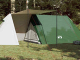 Camping Tent 3-Person Green Waterproof 94365