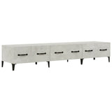 TV Cabinet Concrete Grey 150x34,5x30 cm Engineered Wood 812649