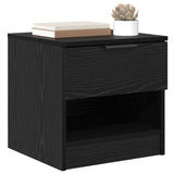 Bed Cabinet 2 pcs Black Oak 40 x 39 x 40cm Engineered Wood 880518