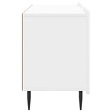 TV Cabinet High Gloss White 102 x 34.5 x 52 cm Engineered Wood 894469