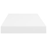 Floating Wall Shelves 4 pcs White 50x23x3.8 cm MDF 323810