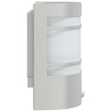 Outdoor Wall Lights with Sensors 2pcs Silver Stainless Steel 4006297