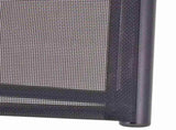 Sunlounger Black Aluminium Medium Adjustable Armrests 42766