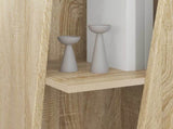 Side Shelf Sonoma Oak 33 x 32 x 100.5 cm Engineered Wood 892419