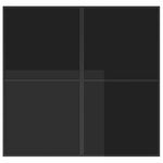 Garden Dining Set 9 pcs Black Steel 3335863
