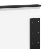 Headboard Black Oak Engineered wood 888342