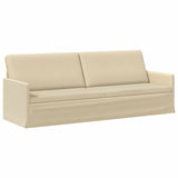 Sofa Set 2 pcs Cream Fabric 3433183