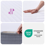 Foam Mattress Medium Soft 180x200 cm 373014