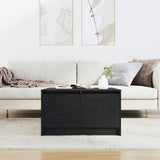 Coffee Table with Drawers Black Oak 70.5x70x40 cm 3328409