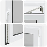 Basement Window "RISOR" 80x50 cm Tilt&Turn DIN Right White 4108351