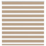 Zebra Blind Sand Brown 150x150 cm Fabric Width 145,9 cm Polyester 4014557