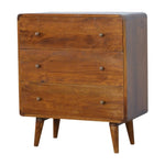 Curved Chestnut Chest IN352