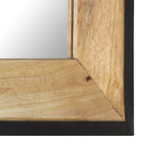 Mirror 50x50 cm Solid Mango Wood 321629