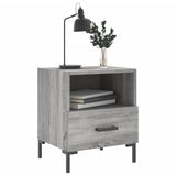 Bedside Cabinets 2 pcs Grey Sonoma 40x35x47.5 cm Engineered Wood 827449