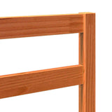 Bed Headboard Wax Brown 80.5 x 4 x 104 cm Solid Pine Wood 867382