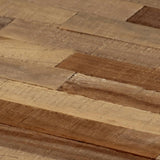 ZNTS 2 Piece Coffee Table Set Hexagon Reclaimed Teak 246097